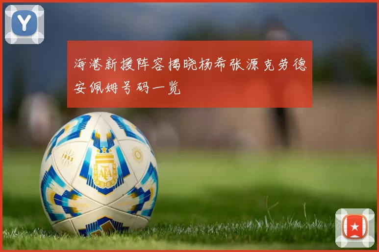 海港新援阵容揭晓杨希张源克劳德安佩姆号码一览