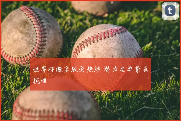 世界杯概念股受热炒 潜力名单紧急梳理